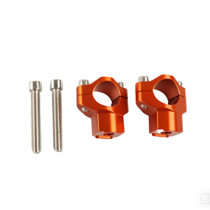 Rehausseur de guidon de moto 28 mm avec fixation pour <span class=keywords><strong>KTM</strong></span> EXC EXCF SX <span class=keywords><strong>SXF</strong></span> XC XCF 125 200 250 <span class=keywords><strong>350</strong></span> 450 530 Husqvarna GASGAS - Product Image 5