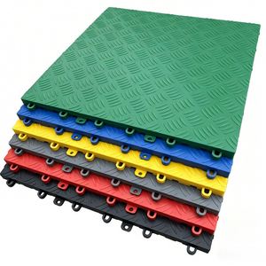 Tapetes de Plástico de 1.8 cm de Grosor para Lavado de Autos, Rejilla Personalizada de Material PP, Empalme Arbitrario, Antideslizante - Product Image 1