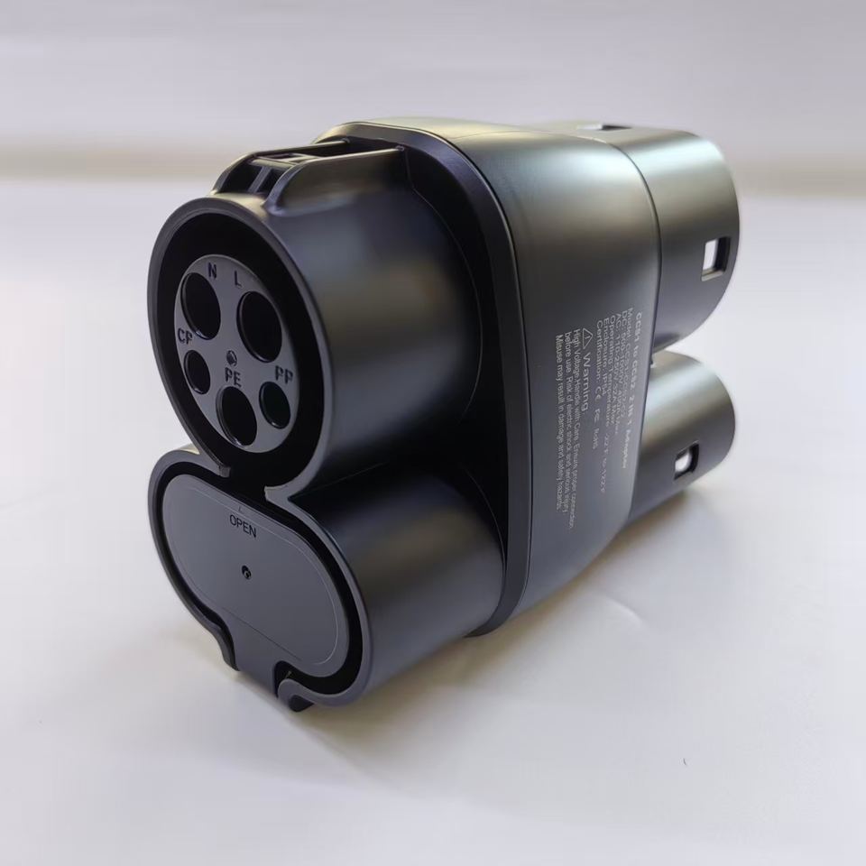 TARY 400A 500-1000V CCS1 Type1 to Ccs2 Type2 Adapter AC+DC 2 in 1 for ...