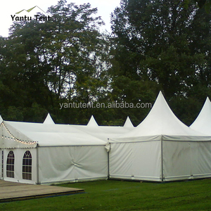 Tùy Chỉnh Hợp Kim Nhôm Hai Lớp Mở Rộng Loại Nhiệm Vụ Nặng Nề Không Thấm Nước Triển Lãm Ngoài Trời Gazebo Lều Cho Tất Cả Các Mùa - Product Image 3