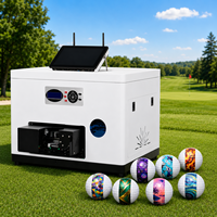 Impresora UV Rotativa de 360 Grados para Pelotas de Golf, Solución Llave en Mano para Personalización de Tiendas de Golf, Bajo Costo Operativo y Alta Rentabilidad