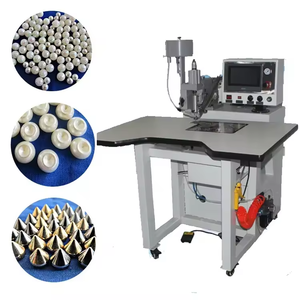Máquina de bordar perlas, perforadora de cuentas, máquina de coser para ropa, máquina de fijación de lentejuelas y cuentas para tela. - Product Image 4