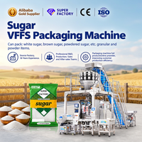 Machine d'emballage automatique multifonctionnelle verticale pour sucre 200g 500g
