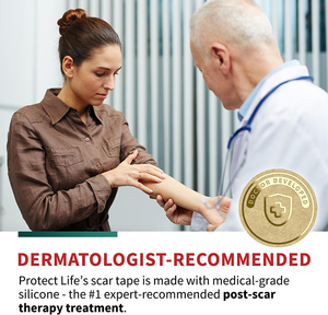 Cinta <span class=keywords><strong>de</strong></span> Gel <span class=keywords><strong>de</strong></span> Silicona <span class=keywords><strong>de</strong></span> Grado Médico YOJO para el Cuidado <span class=keywords><strong>de</strong></span> Cicatrices, Reutilizable, Hipoalergénica, Sin Látex, Desinfectada <span class=keywords><strong>con</strong></span> EO, Cinta Adhesiva - Product Image 2