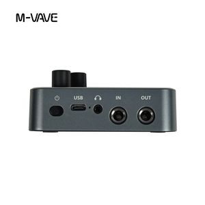 M-VAVE Pocket AMP Mini Processeur <span class=keywords><strong>d</strong></span>'effets de guitare tout-en-un en plastique, <span class=keywords><strong>simulateur</strong></span> <span class=keywords><strong>d</strong></span>'<span class=keywords><strong>ampli</strong></span> basse avec réduction du bruit et delay, fabriqué en Chine - Product Image 3