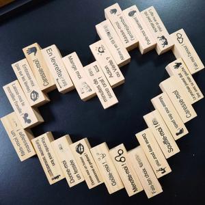 Lust <span class=keywords><strong>Tower</strong></span> Jeu de blocs à empiler en bois pour adultes, super coquin, jeu de <span class=keywords><strong>Jenga</strong></span> - Product Image 5