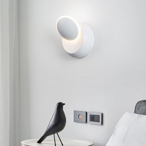 Éclairage d'intérieur <span class=keywords><strong>design</strong></span> artistique led lampe murale ronde de lecture - Product Image 6