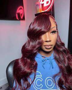 KBL סיטונאי מפיץ כפול נמשך הודי מקדש שיער בהודו, הודי שיער חדש דלהי, הודי מים גל שיער טבעי צרור - Product Image 5