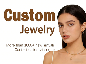 Produttori di Gioielli Personalizzati, Collane, Orecchini, Anelli e Bracciali Placcati <span class=keywords><strong>Oro</strong></span>, Design con Logo, Gioielli in Acciaio Inossidabile - Product Image 1