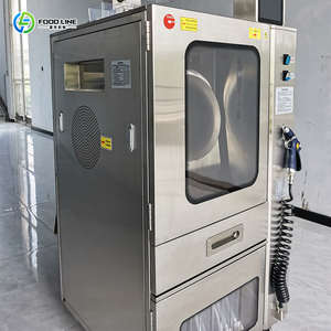 Borde de raspado automático en la bandeja giratoria para evitar la acumulación de material - Product Image 4