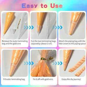 غراء الكريمة للرسم بألوان متنوعة 60 جرام، غراء الكريمة المخفوقة لتزيين جرابات الهاتف بنفسك، منظم المجوهرات، المرآة، مشابك الشعر - Product Image 2