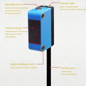 Sensor SICK Sensor Lidar de Supresión de Fondo PNP/NPN, Sensor de 1, 2, 2, 1, 1, 2 - Product Image 6