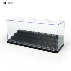 Vitrina de exhibición para figuras de acción y bloques de construcción BLOCKMOC 10710, de plástico transparente, a prueba de polvo, color personalizado, certificada ASTM EN71, para niños - Product Image 2