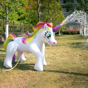 Arroseur gonflable pour enfants et adultes jouets d'eau en plein air décorations de fête d'<span class=keywords><strong>anniversaire</strong></span> cadeau pour enfants activités amusantes d'été - Product Image 2