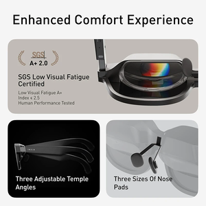 INAIR 2 PRO Set Lunettes intelligentes AR avec IA |   Commutateur Réalité/Virtualité |   Écran 135 pouces 120 Hz |   Modes multi-écrans et ultra-large - Product Image 6