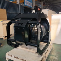 Séparateur à tambour rotatif REBET, direct usine, avec tambour rotatif à 360 degrés pour excavatrice de 5 à 35 tonnes, pour le remplissage de conduites