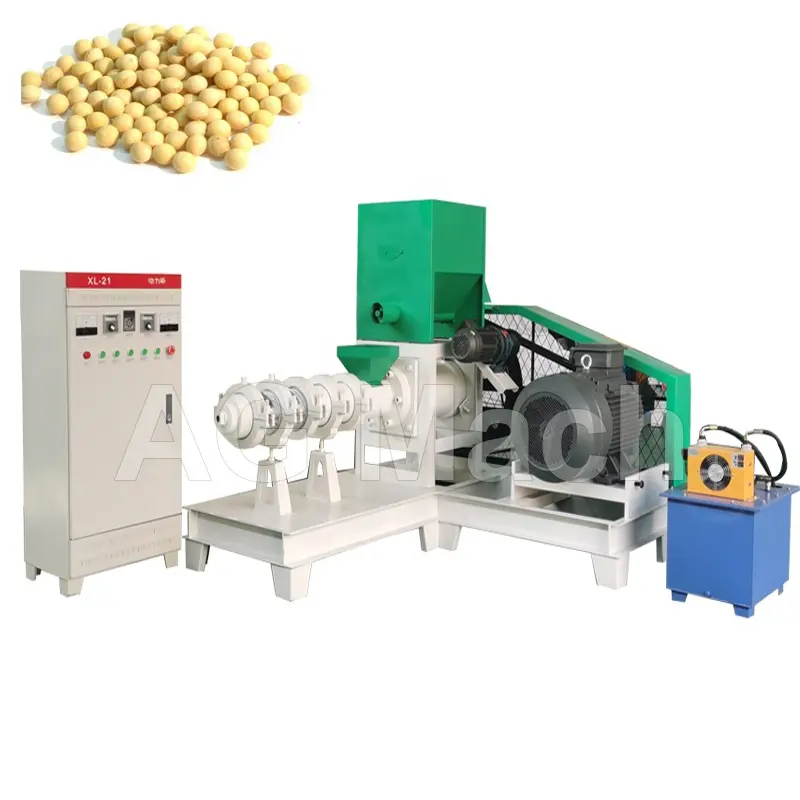 Automatic Soya Bean Extruding Machine Soybean Extruder For Sale
