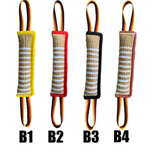 Mainan Gigit latihan anjing anti-sobek, Mainan Gigit tarik kuat tahan lama dengan dua pegangan untuk anjing dan anak anjing - Product Image 2