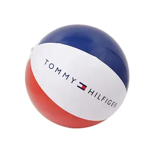 High quality advertising custom beach ball toy manufacturers with logo printed pvc ball for promotional kids gifts wholesale
