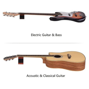 Coussin de soutien professionnel en bois pour manche de guitare, 2 hauteurs d'utilisation, outil de lutier pour accessoires de guitare acoustique et basse, vente en gros - Product Image 5