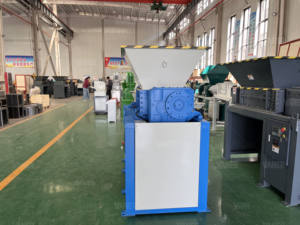 תעשייתי 400v רב פונקצית גל כפול מגורר גרוטאות מתכת shreder - Product Image 4