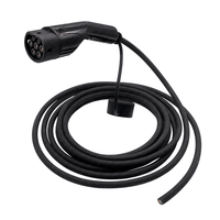 Câble de charge EV Type 2 Câble de charge EV Type 2 Mode 2 Chargeur de voiture électrique 16A Prise UE 7 broches