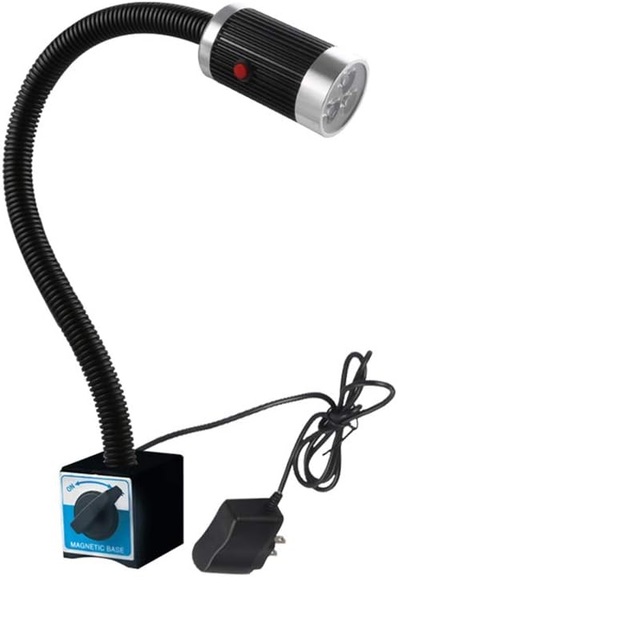 Machine Magnetic Light AC 220V Led Work Light 500/800/1000mm Plus Long Gooseneck Flexible Adjustable Magnetic Base IP55 Rated