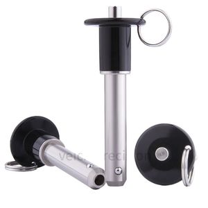 Goupille d'attelage rapide en acier inoxydable 304 galvanisé 5mm*40mm avec chaînes pour tracteur et remorque - Product Image 1