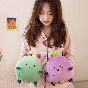 Muñeco de Peluche de Cactus Morado Divertido con Diseño de Patata Pequeña del Sur, Relleno de Algodón PP, Regalo - Product Image 2