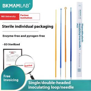 Bkmam capsule di <span class=keywords><strong>Petri</strong></span> bioculanti monouso ad anello di plastica Sterile con ago inoculante interamente in rame - Product Image 4