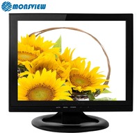 Support mural de bureau 13 pouces écran carré LED moniteur 13 pouces affichage carré ordinateur LCD moniteur pour VGA AV BNC USB Port HD-MI