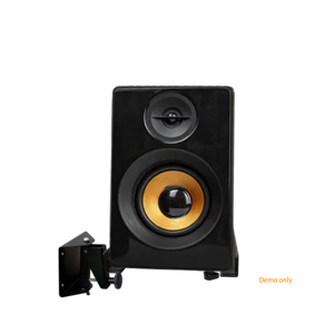 K-3009B Adjustable Metal 20kg Capacity Flexible Sizing No-Drill Protection Wall Mount <b>Speaker</b> Audio <b>Stand</b> - Product Image 5