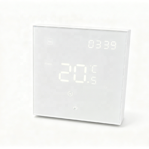 Système <span class=keywords><strong>de</strong></span> chauffage au sol, thermostat programmable à écran tactile LCD, WiFi, 100V-250V, installation facile, utilisation en appartement, bureau, hôtel - Product Image 4
