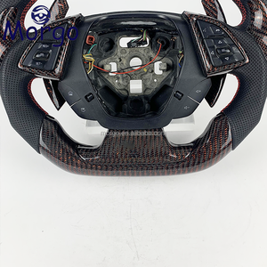 Volant en fibre de carbone personnalisé pour volante <span class=keywords><strong>Chevrolet</strong></span> <span class=keywords><strong>Camaro</strong></span> SS <span class=keywords><strong>Convertible</strong></span> <span class=keywords><strong>Zl1</strong></span> 2016 2017 2018 2019 <span class=keywords><strong>2020</strong></span> 2021 2022 - Product Image 3