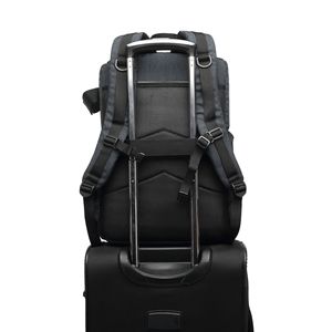 New Durable Two Compartment 100% Rpet Recycled Fabric Waterproof Laptop Bag DSLR <b>Camera</b> Shock-proof <b>Backpack</b> Bag - Product Image 4