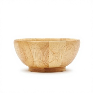 Hanaforge global impex, fabricant de bols à salade en bois, nouveau design, bols à salade en bois faits à la main, exportateur en gros. - Product Image 1