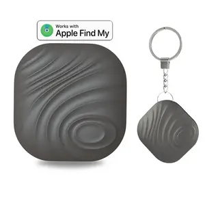 Produk baru gantungan kunci Mini pelacak nirkabel dompet bagasi hewan peliharaan Anti hilang perangkat GPS temukan Tag saya berfungsi dengan Find My