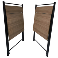 Mobilier de bureau intelligent en bois et métal réglable en hauteur Bureau d'ordinateur simple