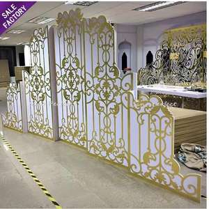 Sino Perfect Wholesale Wedding Decoration Acrylic Background Panel Back Drop Backdrop <b>Stands</b> for Wedding Event Parties - Product Image 1