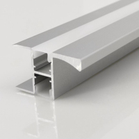 Poignée télescopique en alliage d'aluminium T5, longueur 3m, pour la décoration intérieure des aquariums avec profilé en aluminium pour armoire