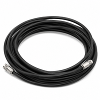 Câble coaxial UHF RFID FineJoin avec connecteurs mâles N et TNC, 10 m