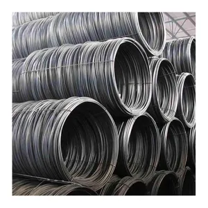 Wholesale Building Warehouse SAE1008 Galvanized Steel Wire Hot Rolled Low Carbon Steel Wire Rod