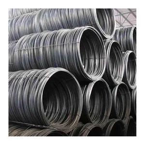 wholesale building warehouse SAE1008 galvanized steel wire hot rolled low carbon steel wire rod