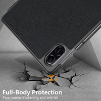 Étui pour tablette Honor Pad X9 11.5 pouces housse de support à trois volets ultra-mince