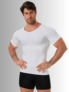 <span class=keywords><strong>เสื้อ</strong></span>กระชับสัดส่วนผู้ชาย SYPDX02 แบบคอร์เซ็ท <span class=keywords><strong>ช่วย</strong></span>เก็บหน้าท้อง ผลิตจากผ้าสแปนเด็กซ์/ไนลอน แขนสั้น คอวี <span class=keywords><strong>ช่วย</strong></span><span class=keywords><strong>พยุง</strong></span><span class=keywords><strong>หลัง</strong></span> - Product Image 2