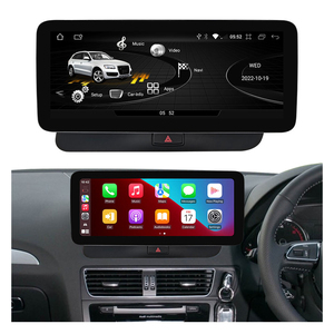 Autoradio multimédia Android 14 12,3 pouces avec écran tactile sans fil Carplay pour <span class=keywords><strong>Audi</strong></span> Q5 2009 - 2017 conduite à droite - Product Image 1