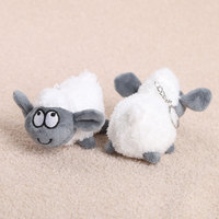 Gantungan Kunci Boneka Domba Lucu untuk Pelajar, Gantungan Tas Sekolah Kreatif, Kartun Domba, Hadiah Kecil Grosir