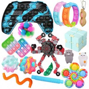 Nouveau Design 2025 JYTZ0102 Ensemble de Jouets Anti-Stress Push Pop Bubble Fidget avec Motif Logo Personnalisé, Jouets Nouveauté et Farces - Product Image 2