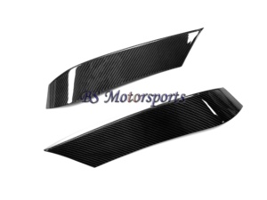 Carbonio a secco F82 F83 M4 F80 M3 Splitter anteriore inferiore + V1 paraurti anteriore Fang superiore per <span class=keywords><strong>BMW</strong></span> 2015-2019 - Product Image 6