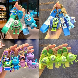 Portachiavi Mike di Monsters University, Personaggio Monocolo, Mostro Blu Cartoon, Regalo per Borsa o Auto - Product Image 1